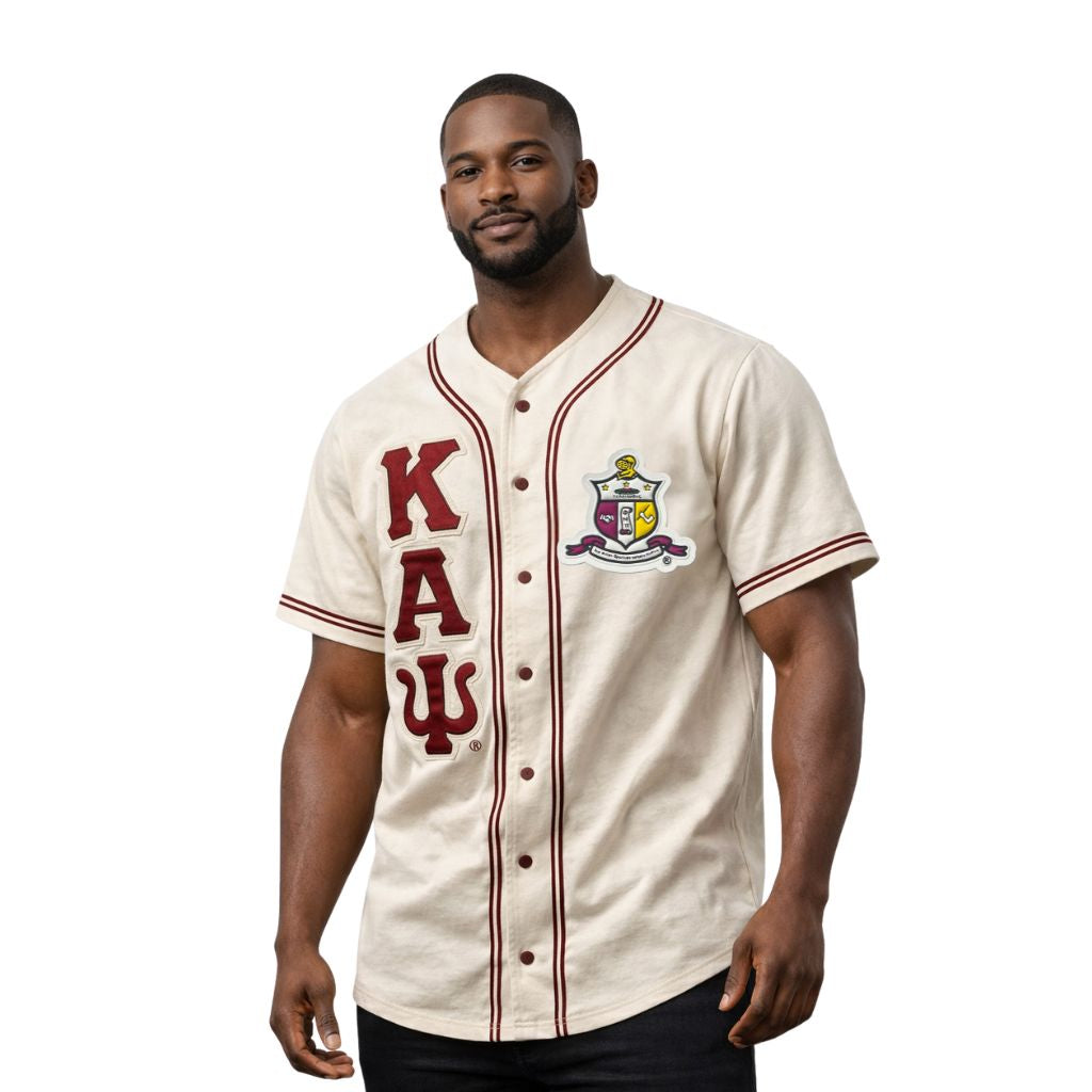 Kappa Cream Baseball Jersey