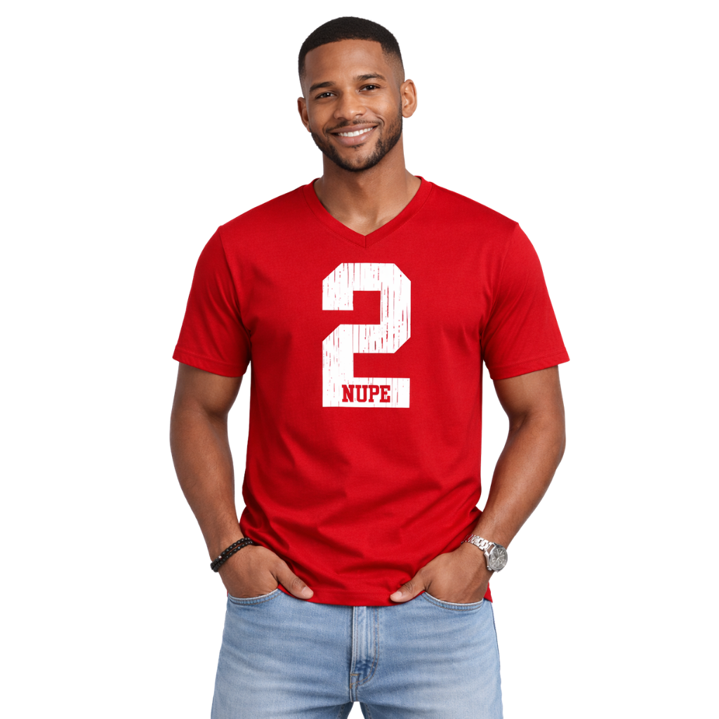 Kappa Alpha Psi #2 Klub V-Neck Tee (Red)