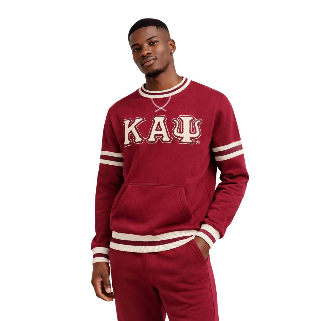 Kappa Alpha Psi Krimson Chenille Crewneck