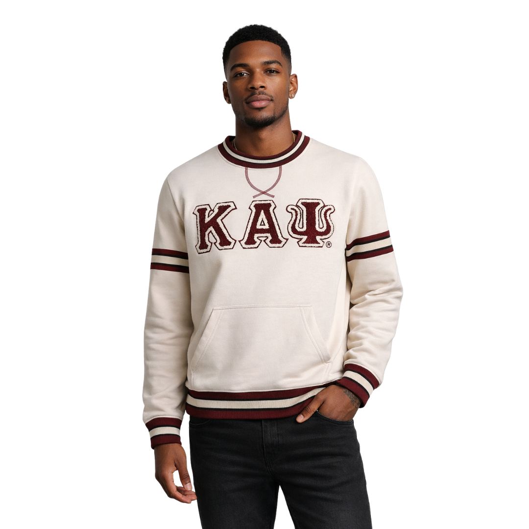 Kappa Neutral Chenille Crewneck