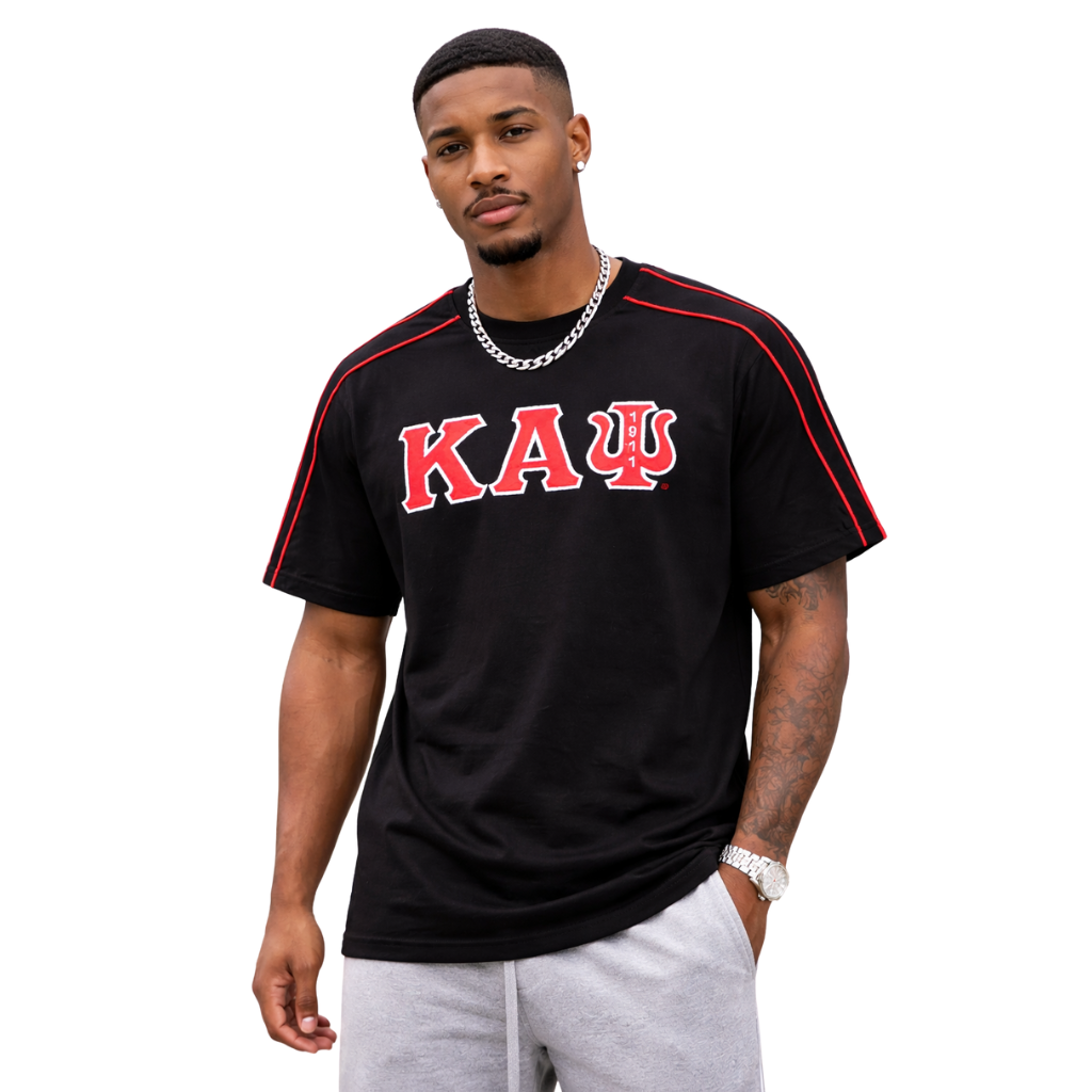 Kappa Alpha Psi Greek Letter 1911 Tee (Vintage Black)
