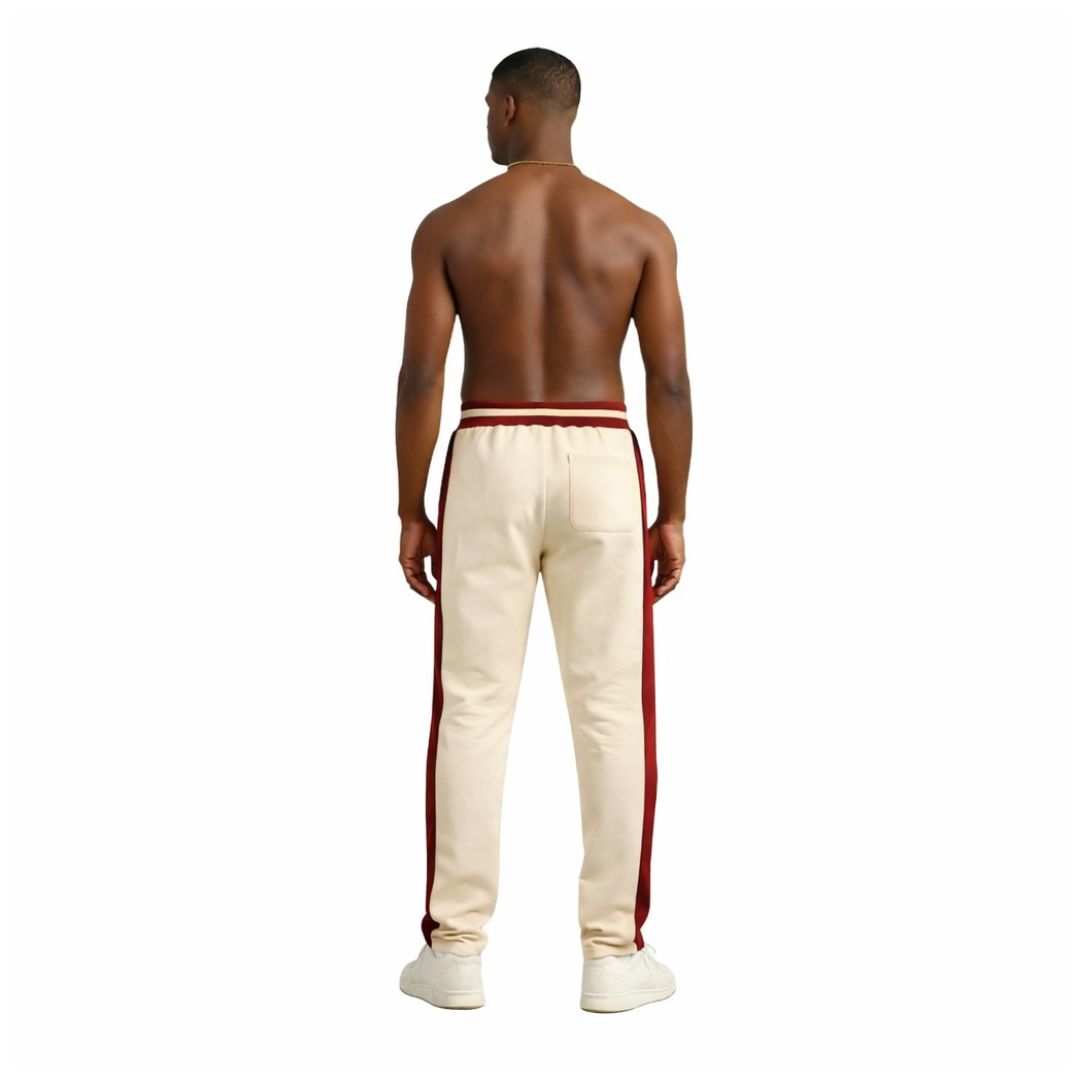 Kappa Cream Air Tech Fleece Warm Up Pants