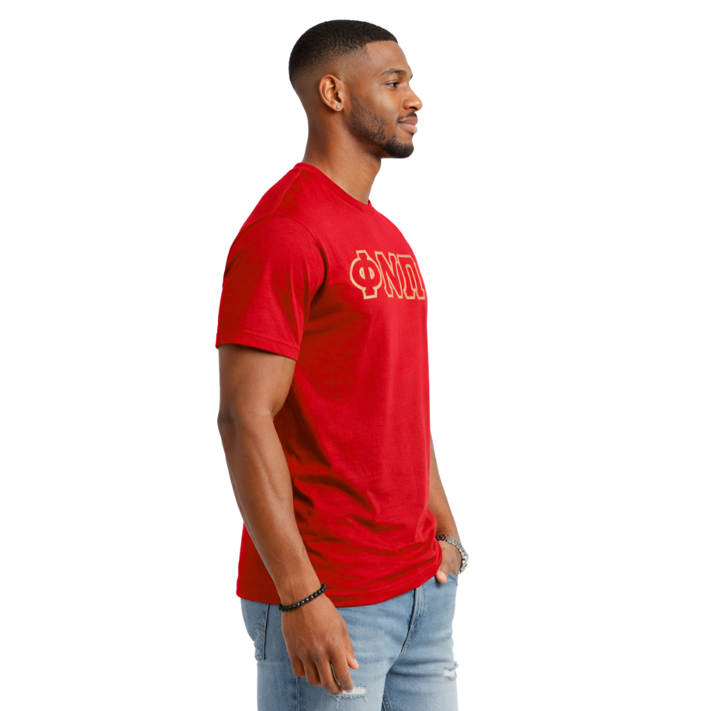 Kappa Alpha Psi Phi Nu Pi 3-Letter Tee (Krimson or Maroon)