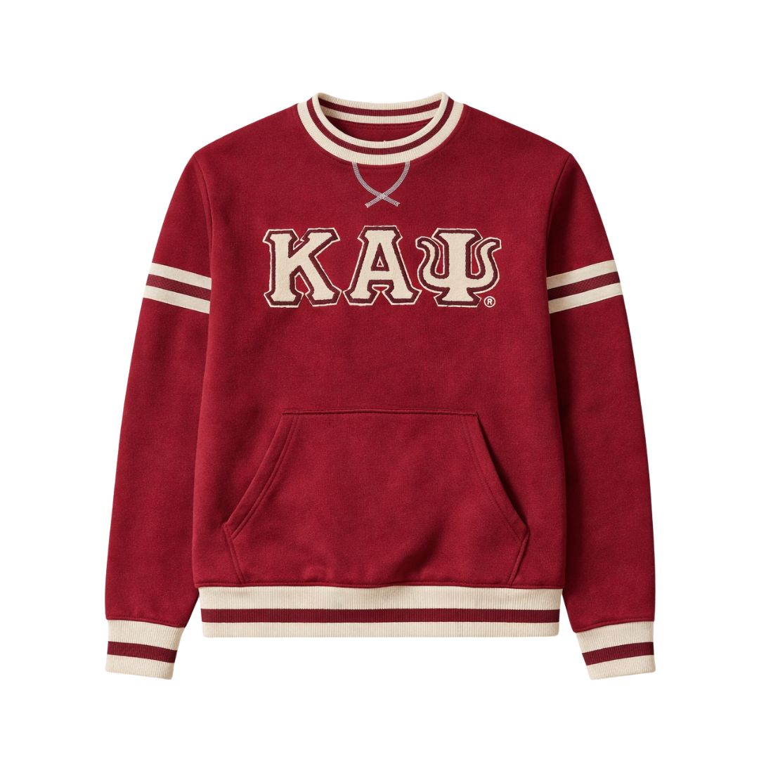 Kappa Alpha Psi Krimson Chenille Crewneck