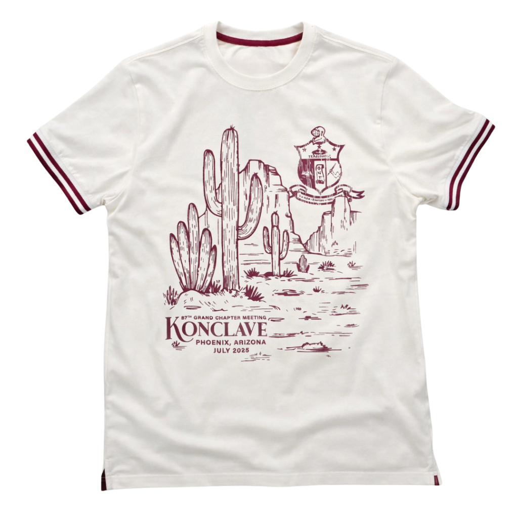 Kappa Alpha Psi 87th Grand Chapter Meeting Ringer Tee (Kream)
