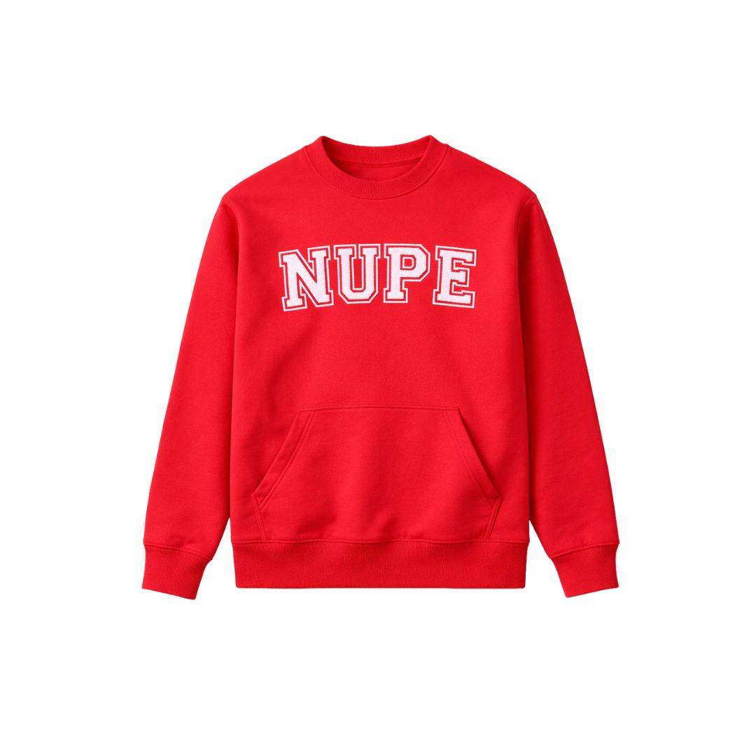 Kappa Nupe Chenille Pocket Crewneck