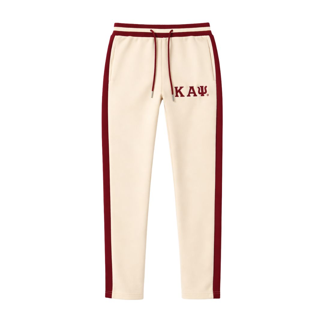 Kappa Cream Air Tech Fleece Warm Up Pants