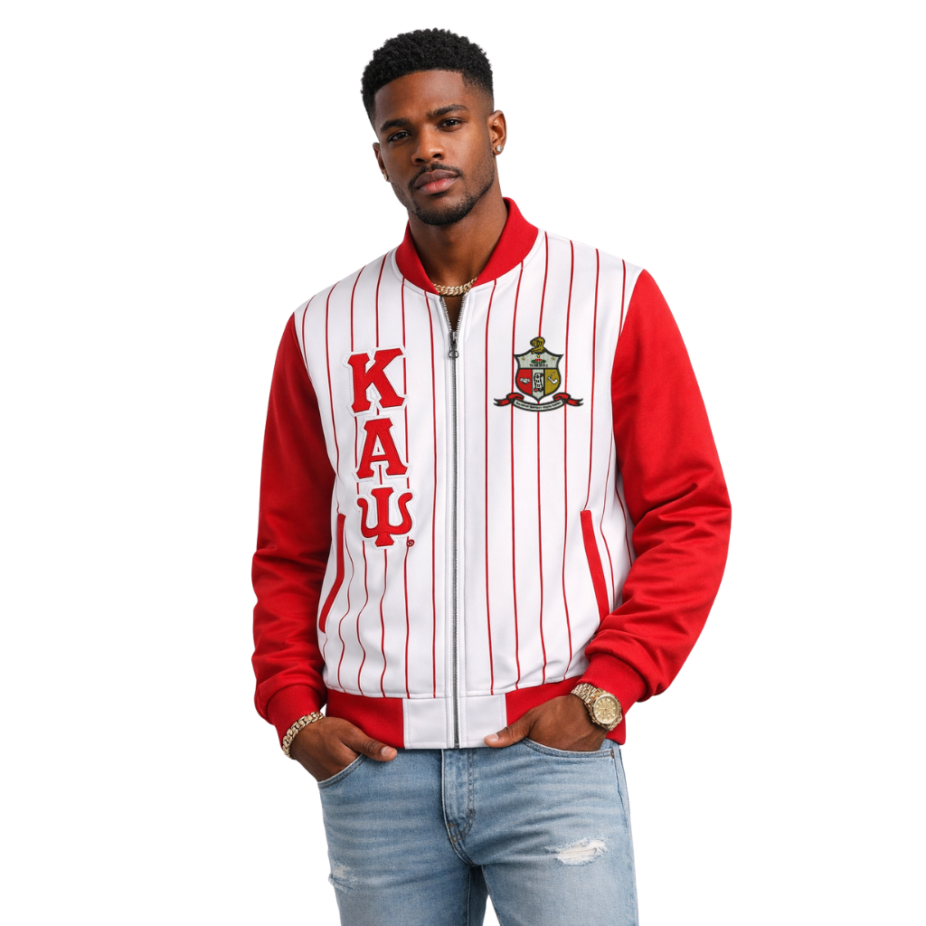 Kappa Pinstripe Tech Fleece Jacket