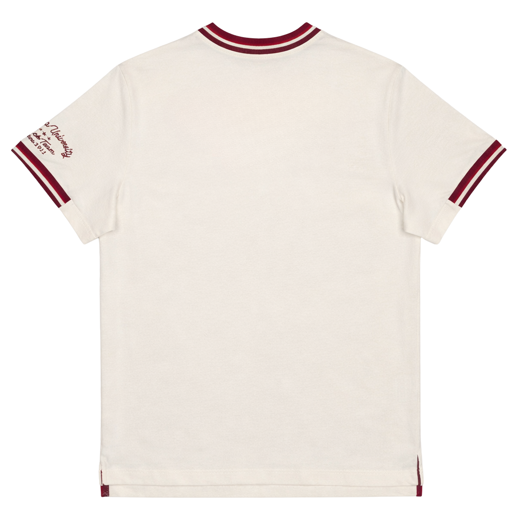 Kappa Alpha Psi Chenille Summers Ringer Tee (Kream)