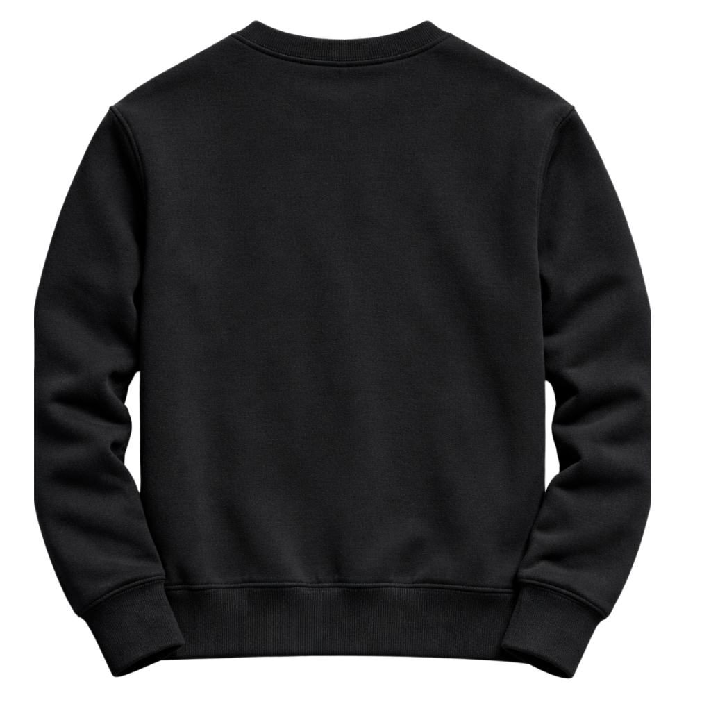 Big Σ Sigma Chenille Sweatshirt (Black )