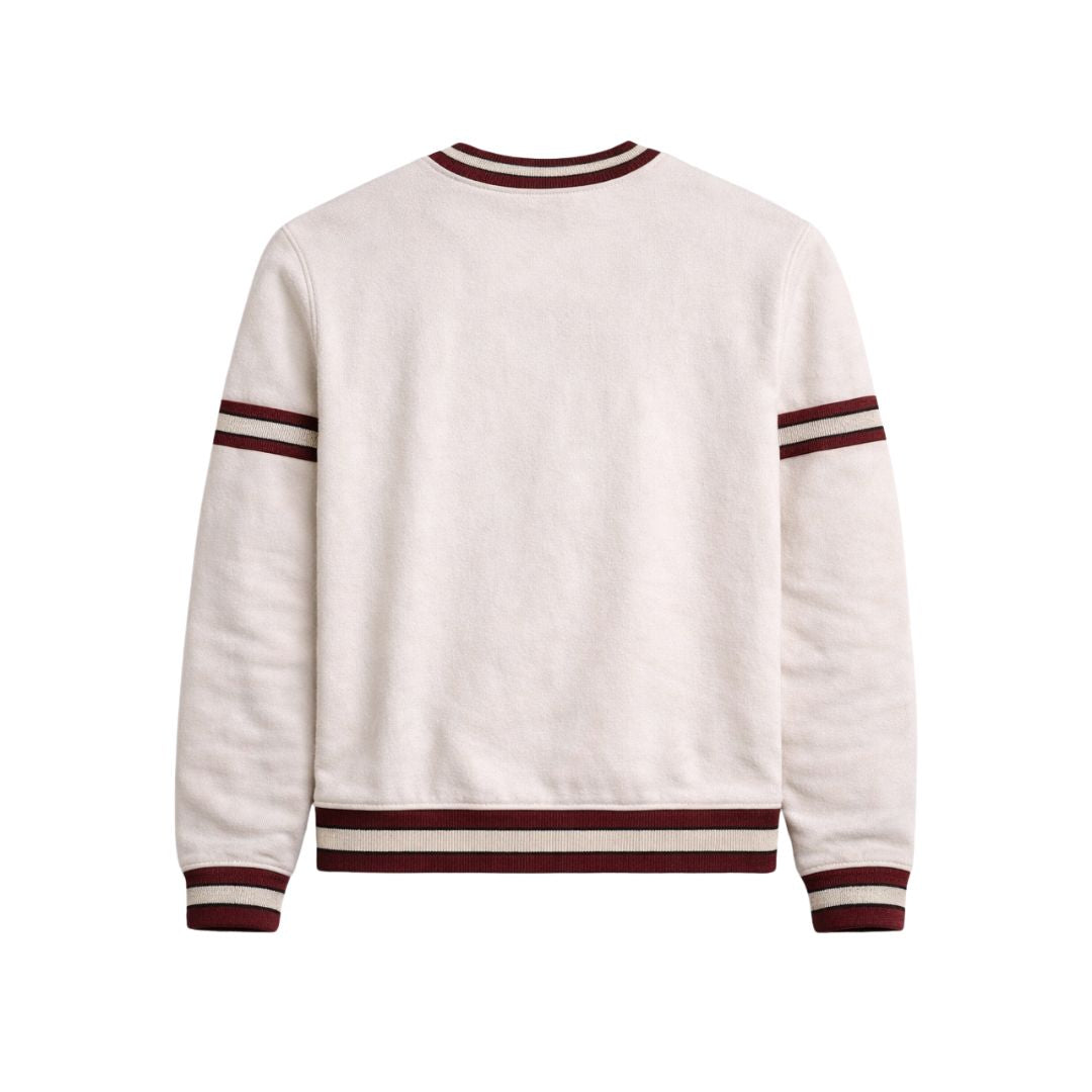 Kappa Phi Nu Pi Neutral Chenille Crewneck