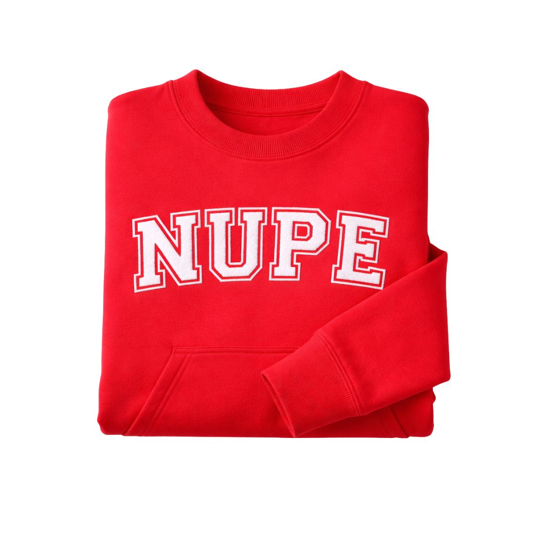 Kappa Nupe Chenille Pocket Crewneck