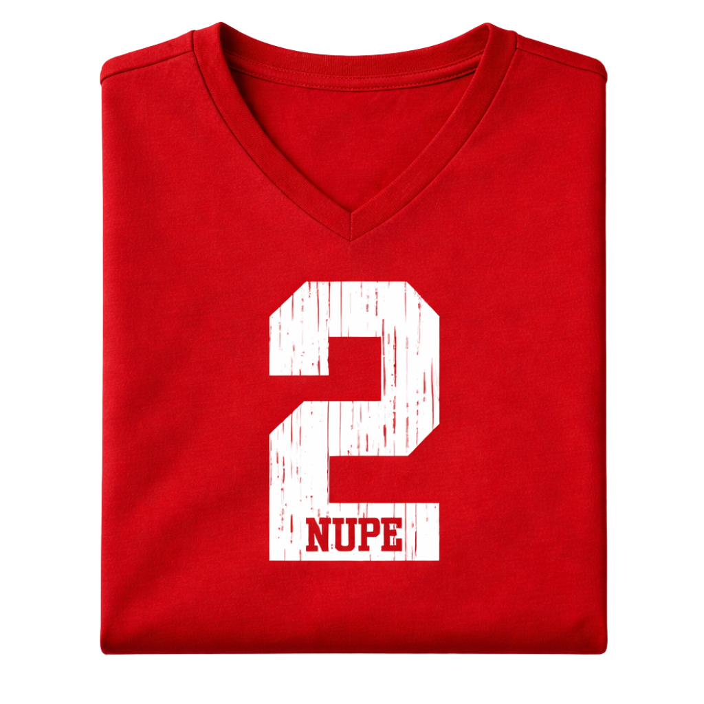 Kappa Alpha Psi #2 Klub V-Neck Tee (Red)
