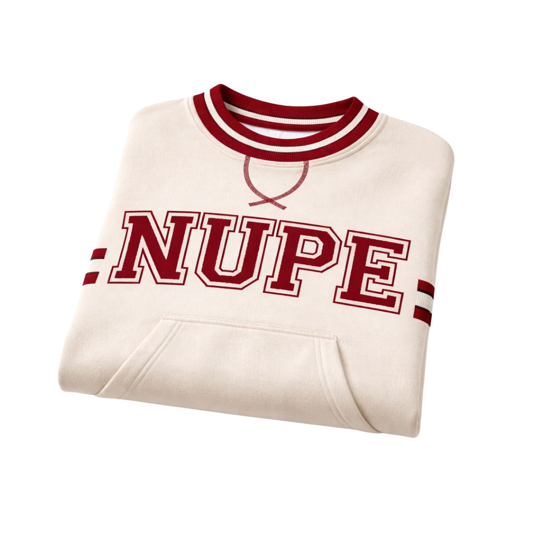 Kappa Nupe Neutral Chenille Crewneck