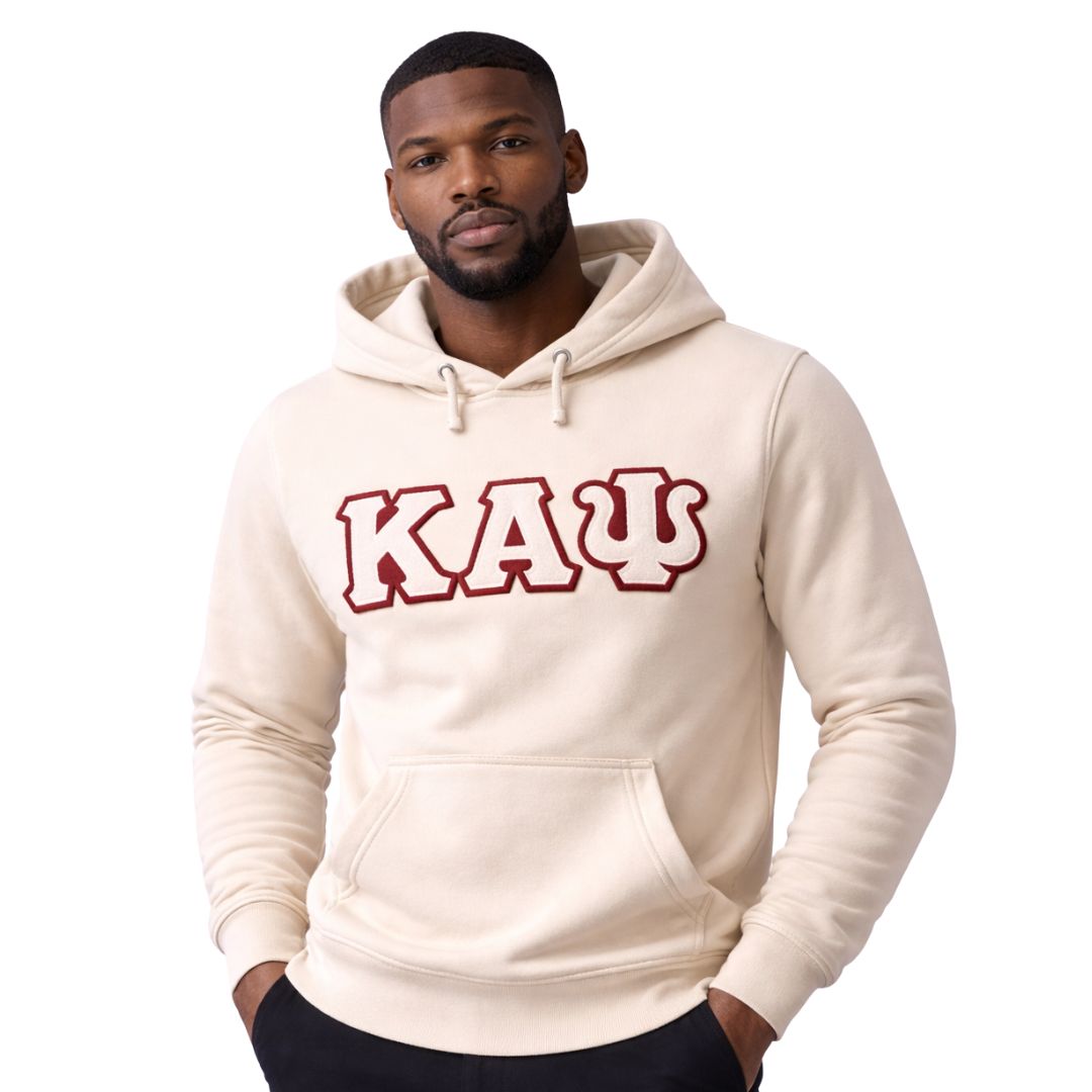 Kappa Krimson Kream Chenille Hoodie