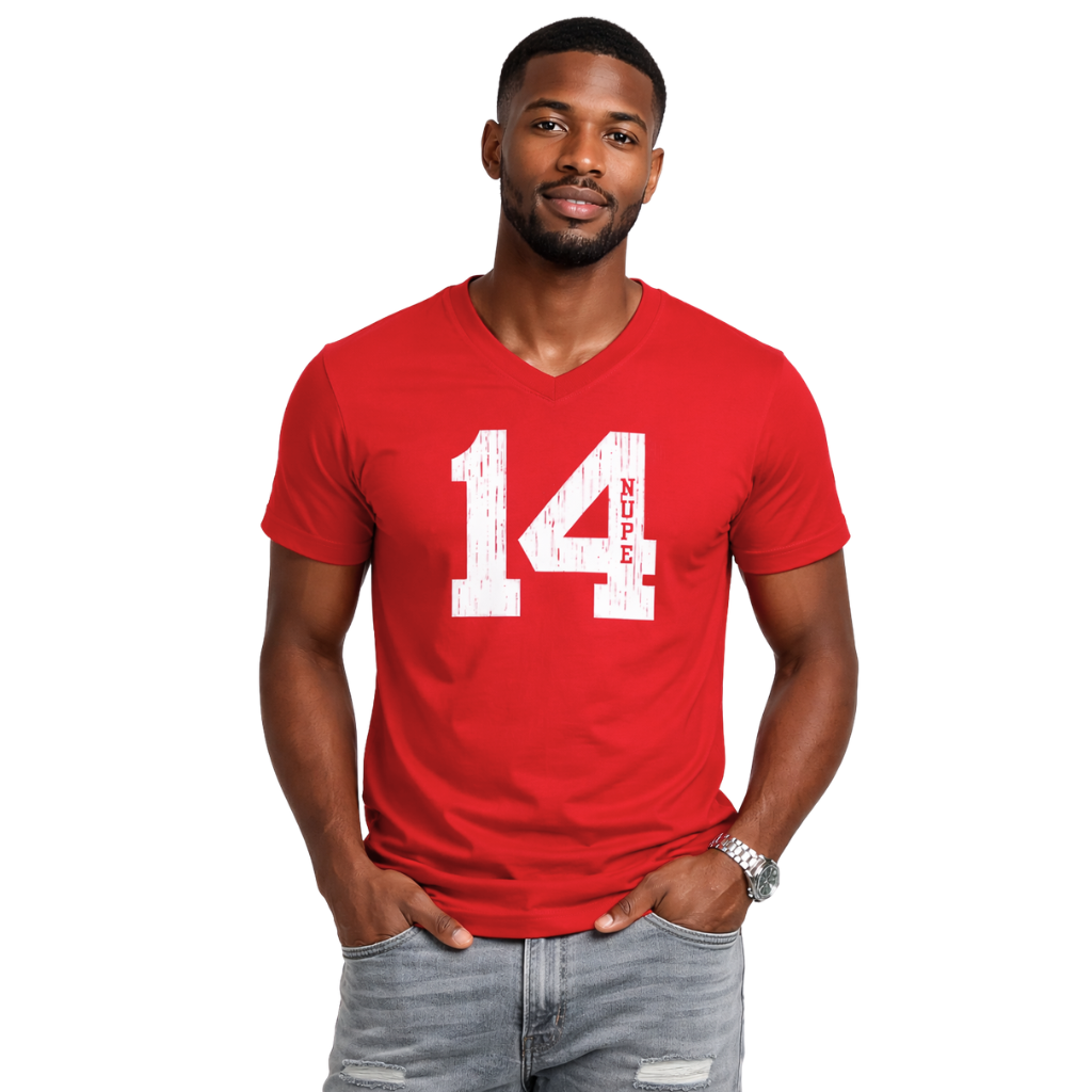 Kappa Alpha Psi #14 Klub V-Neck Tee
