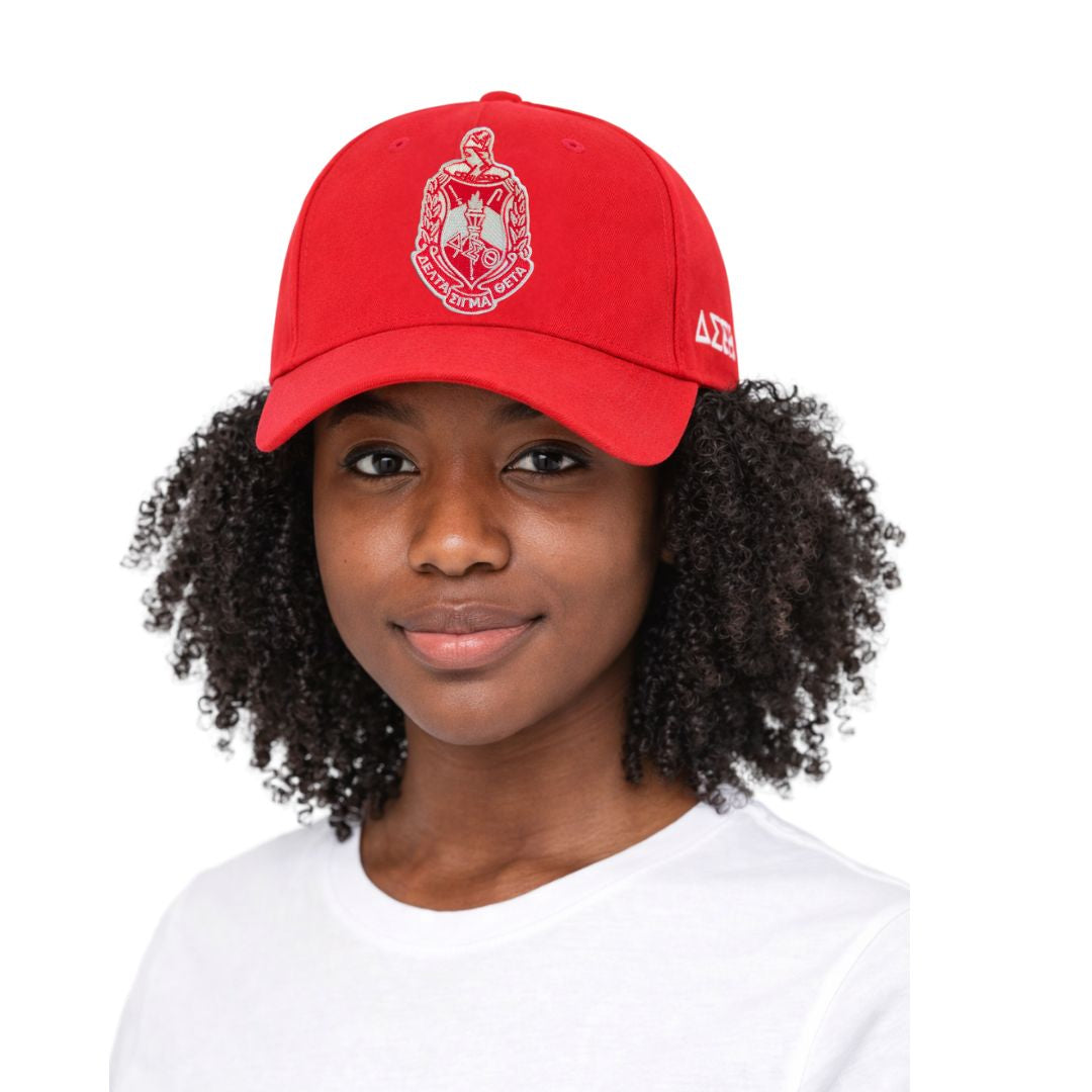 DST Crest Ball Cap Red