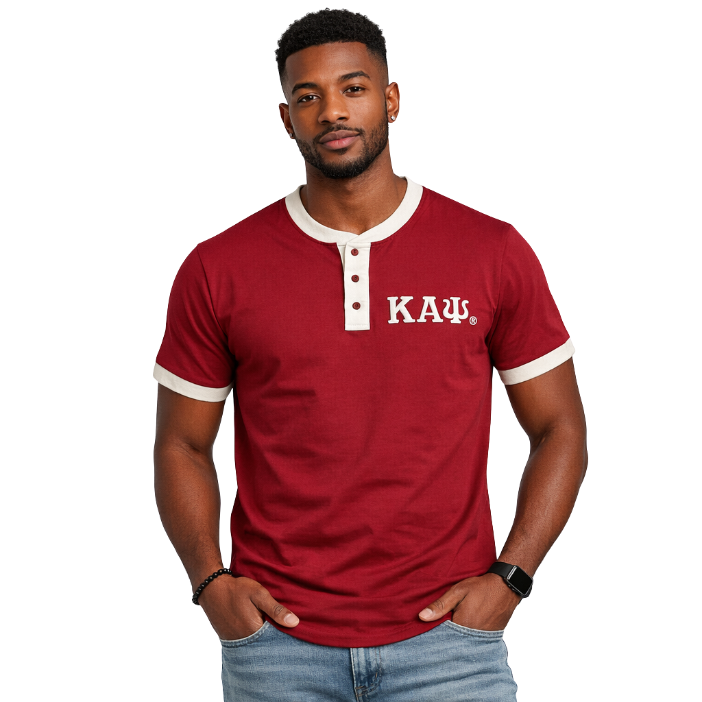 Kappa Krimson Premium Henley Shirt