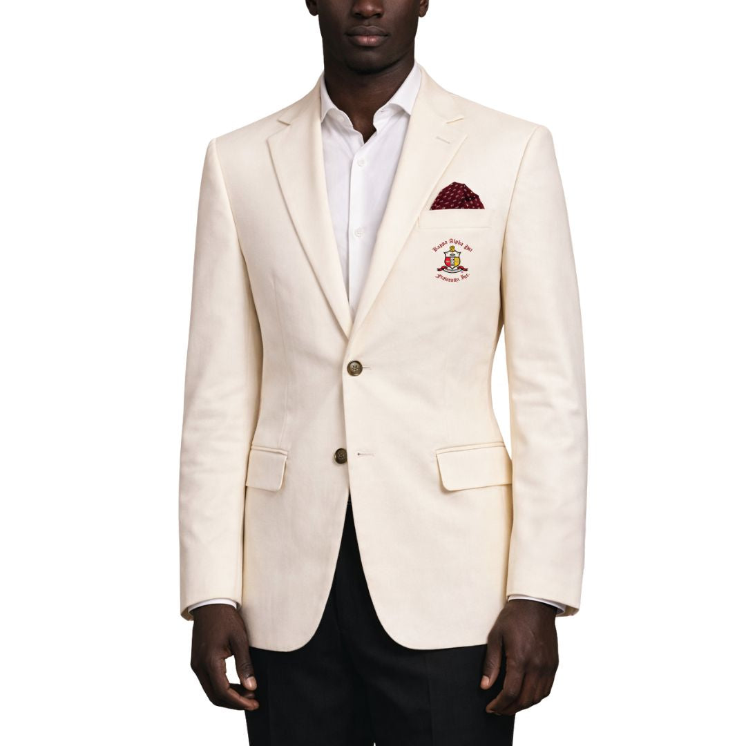 Kappa Alpha Psi Official Cream 50 Year Member Blazer Big & Tall (2-button)