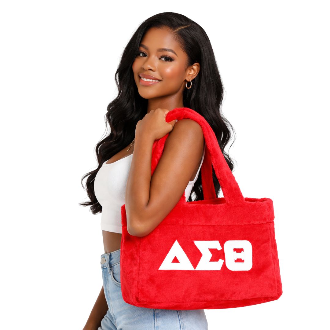 DST Fur Bag Red