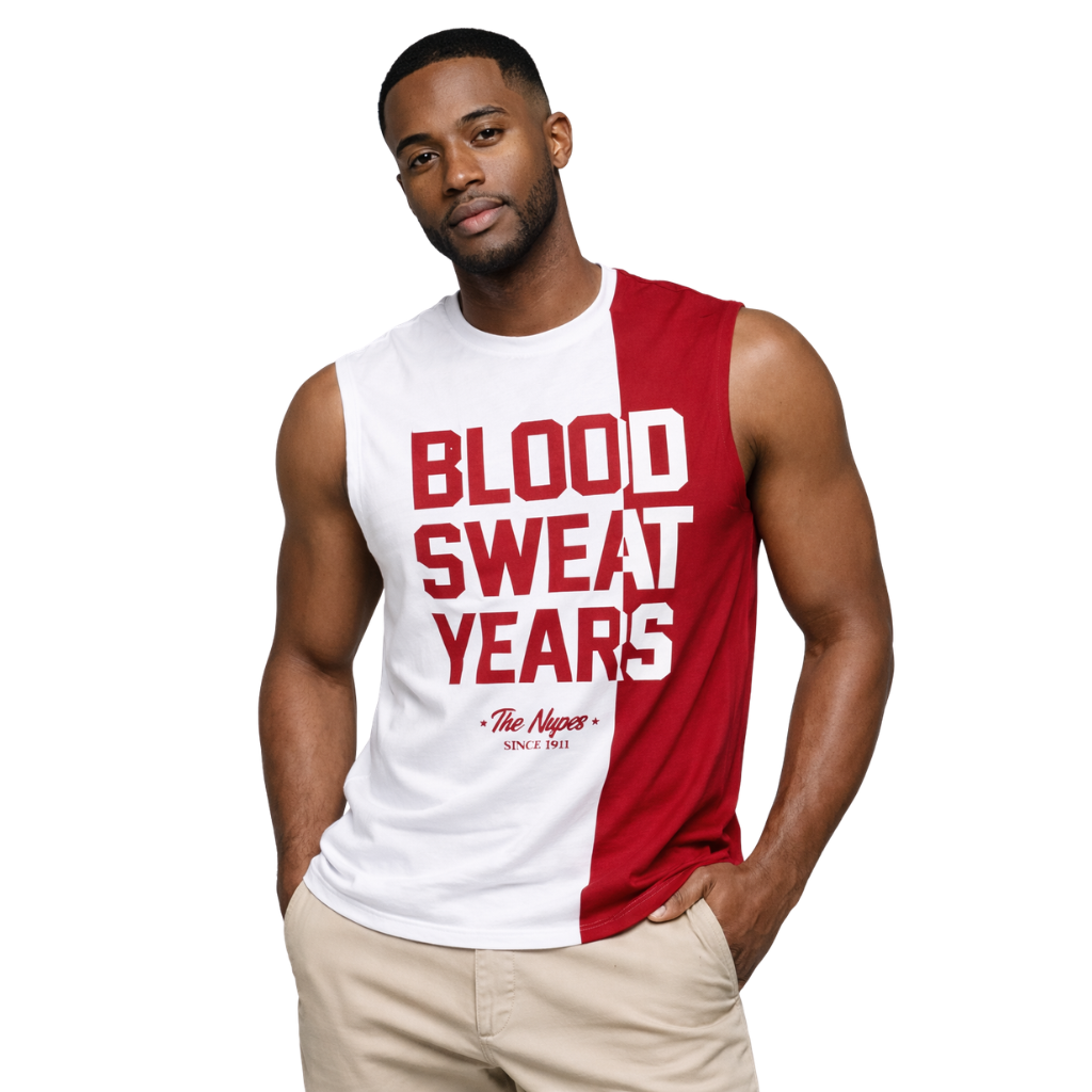 Kappa Alpha Psi Blood Sweat Years Colorblock Tank Top