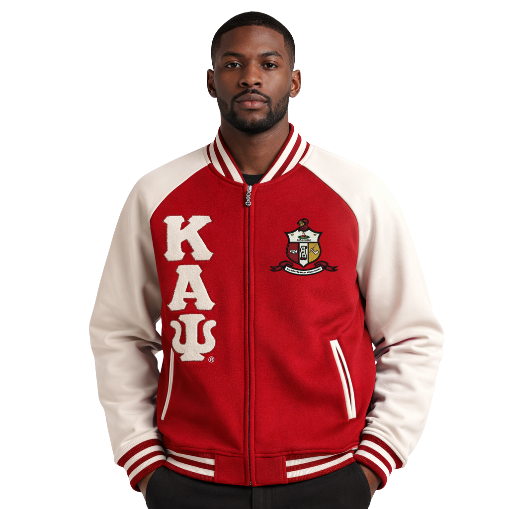 Kappa Krimson Varsity Fleece Jacket
