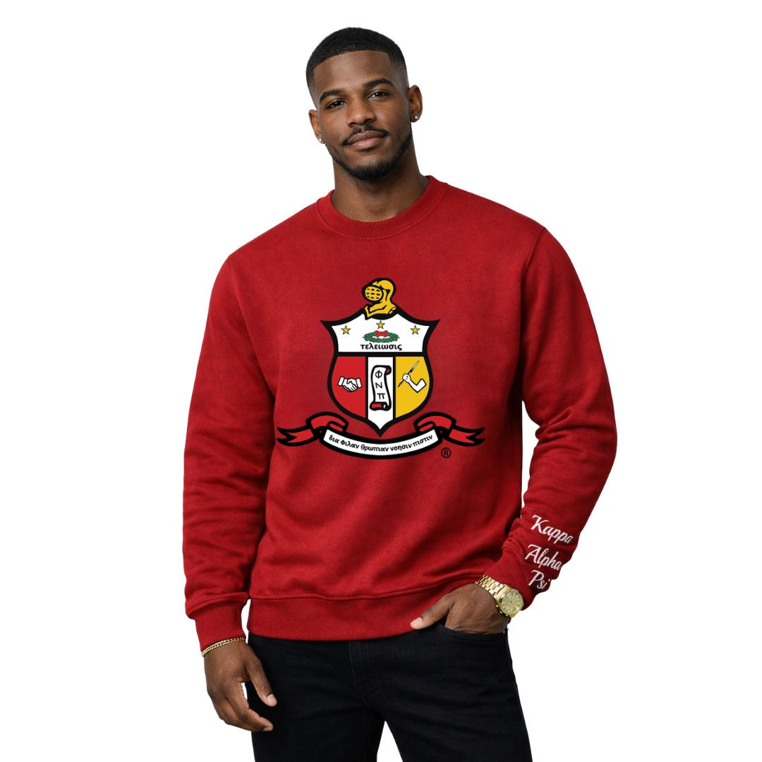 Kappa Coat of Arms Chenille Sweatshirt