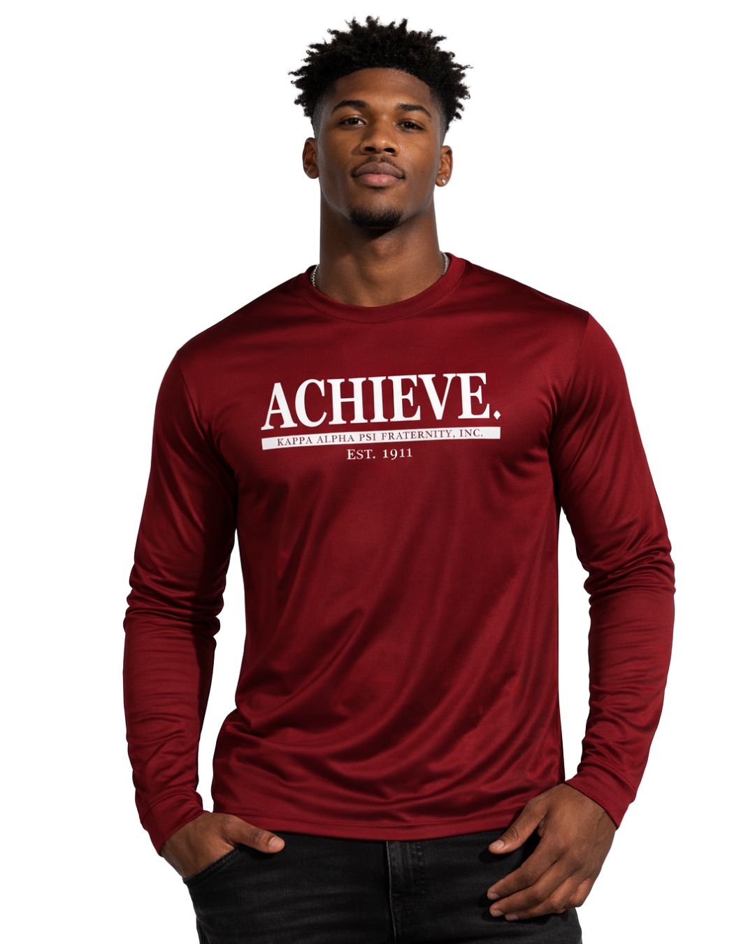 Kappa Alpha Psi Achieve DriFit Long Sleeve Shirt