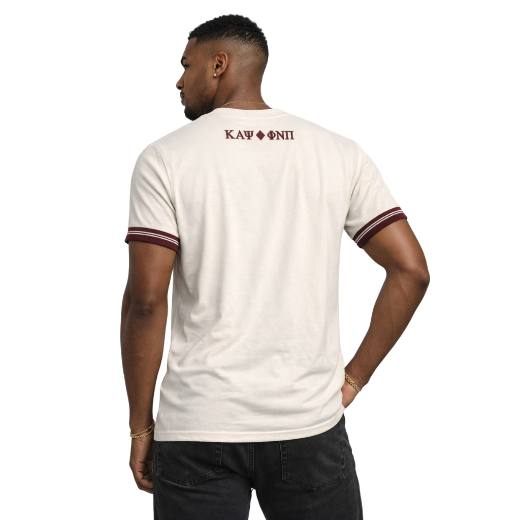 Kappa Alpha Psi World's Greatest Frat Script Tee (Cream)