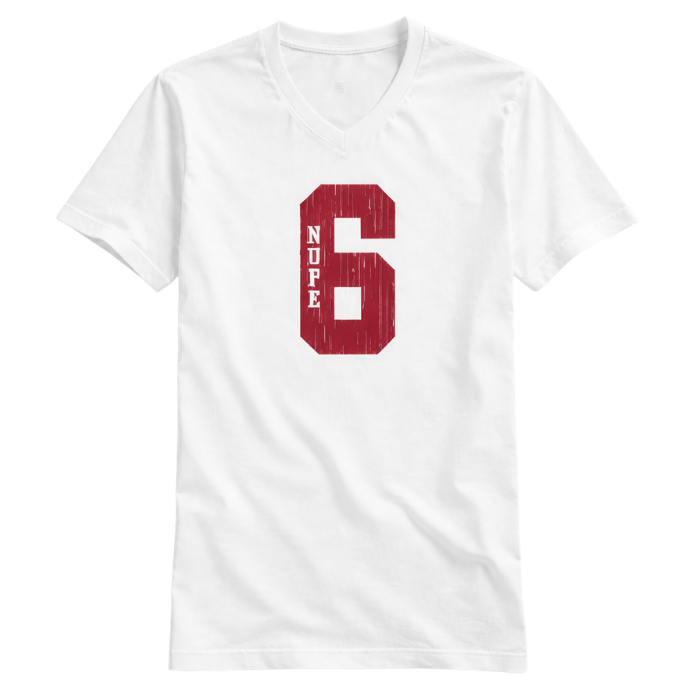 Kappa Alpha Psi #6 Klub V-Neck Tee (White)
