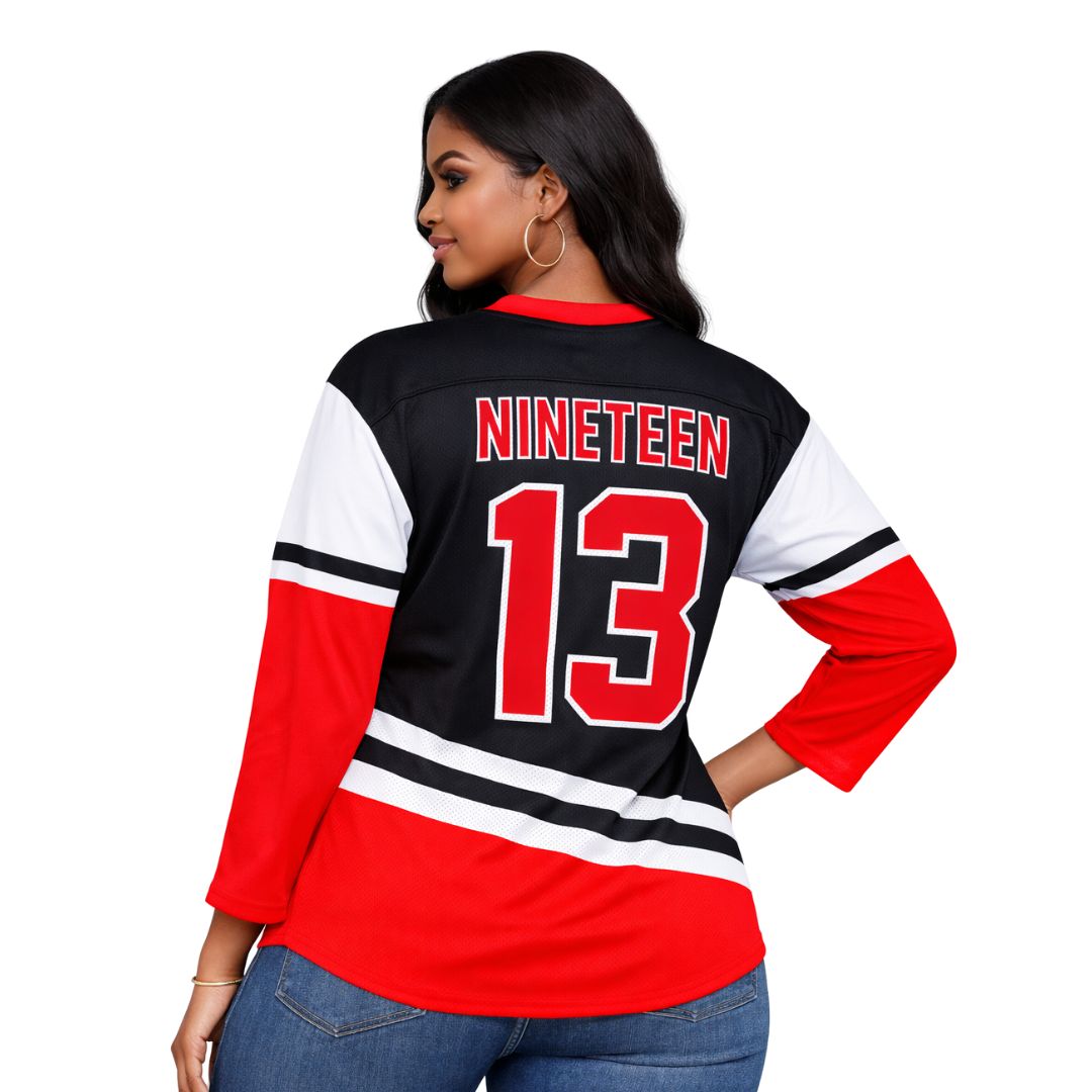 Delta Black Hockey Jersey