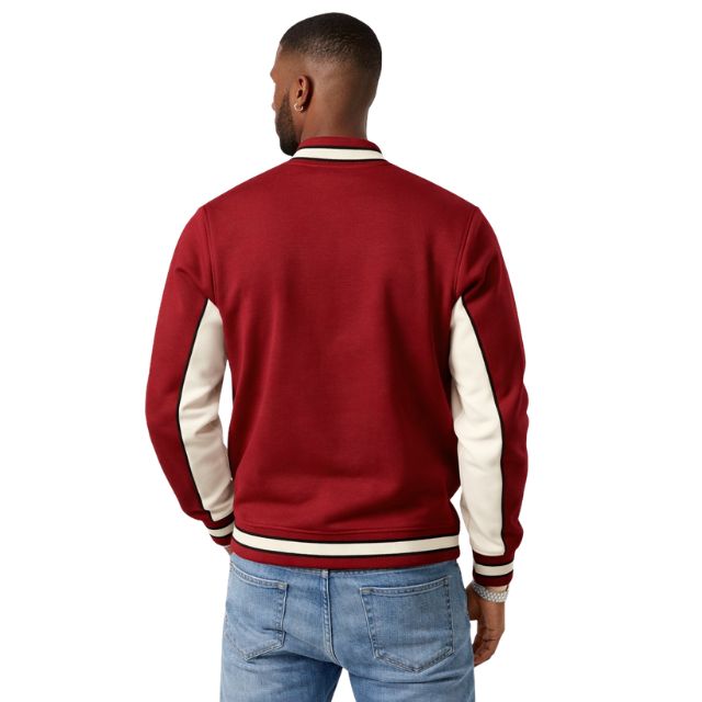 Kappa Crimson Air Tech Fleece Warm Up Jacket