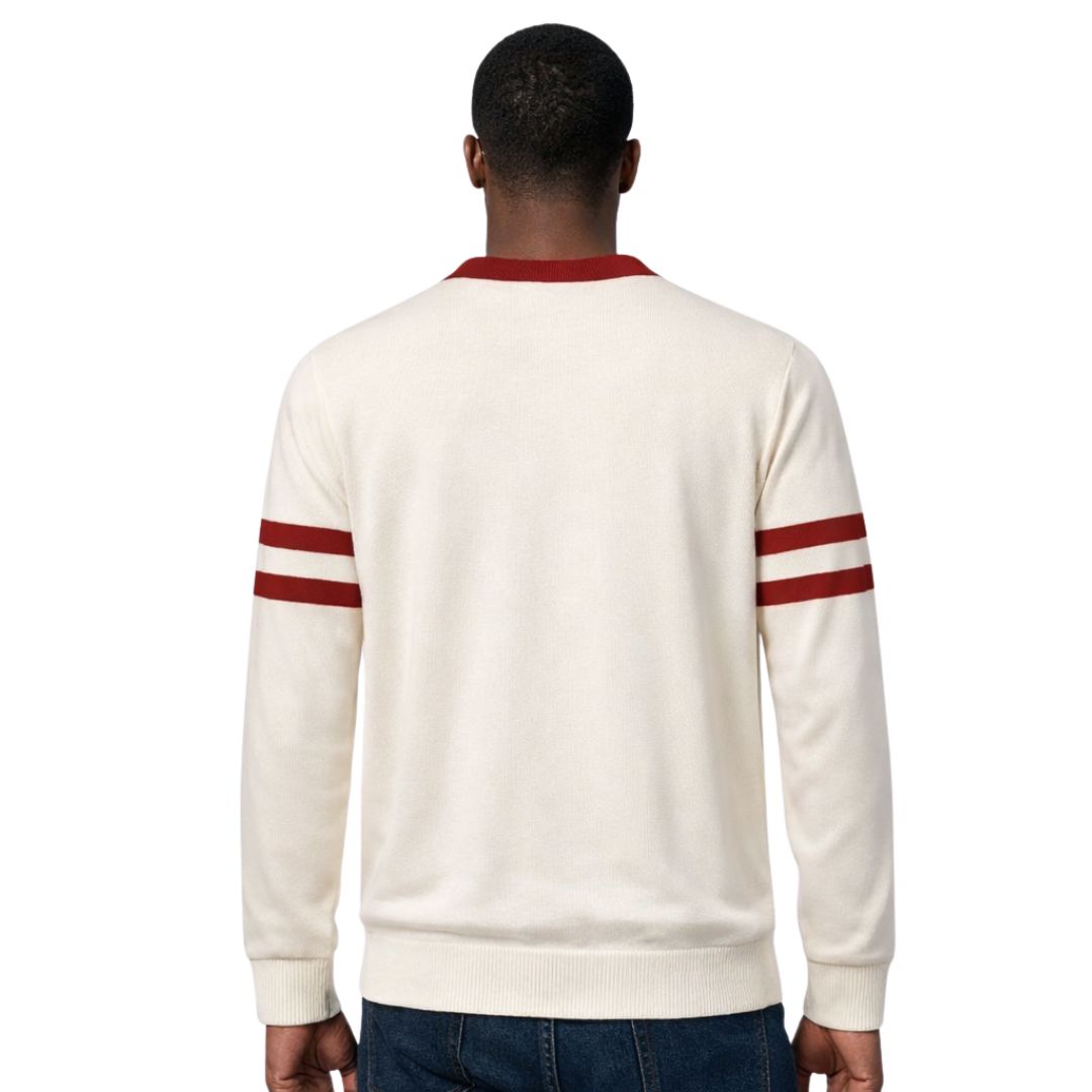 Kappa Cream Cardigan