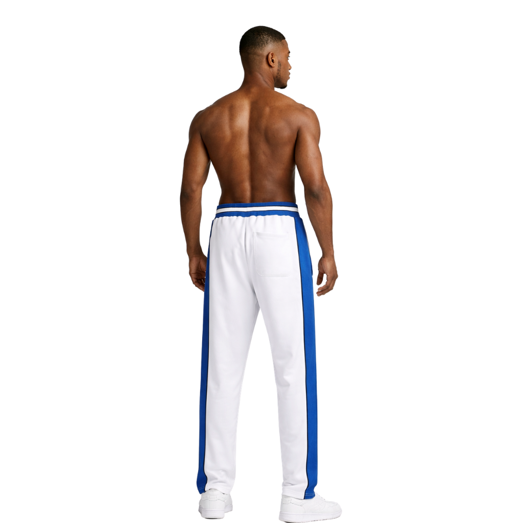 Sigma White Air Tech Fleece Warm Up Pants