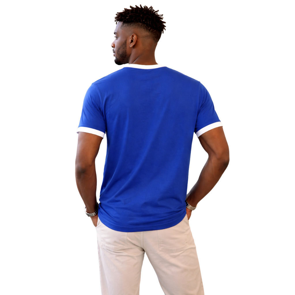 HBCU Men’s Blue/White Chenille Tee