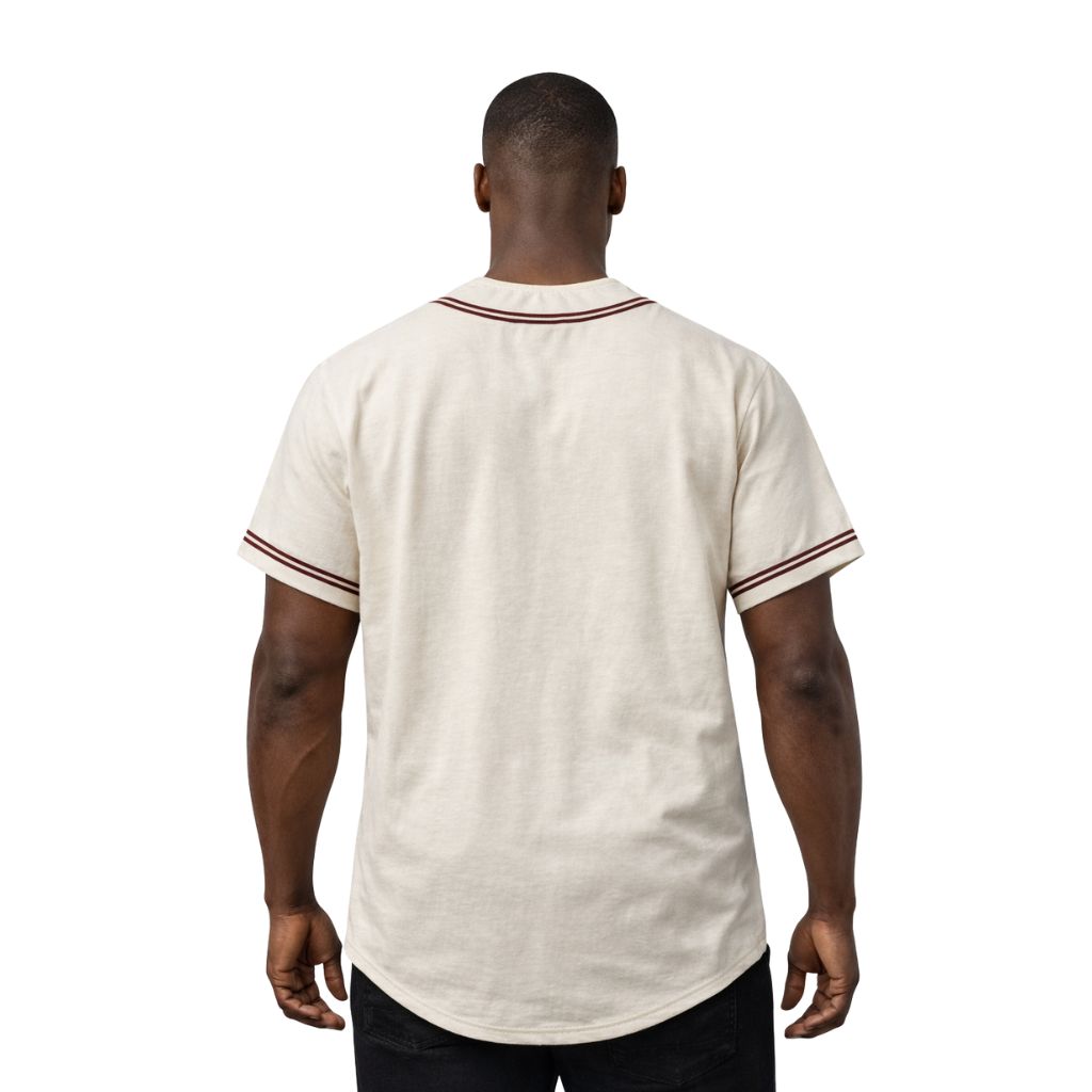 Kappa Cream Baseball Jersey