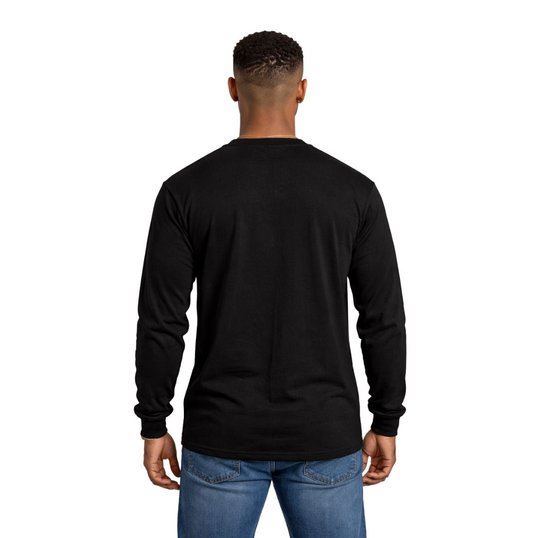 Kappa Alpha Psi Phi Nu Pi Long Sleeve 3-Letter Tee (Black)