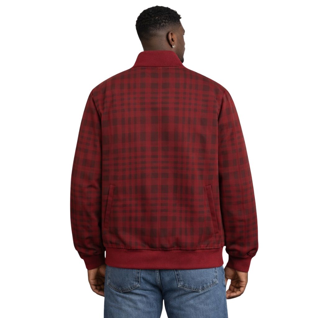 Kappa Alpha Psi 3-Letter Plaid Quarter Zip Pullover