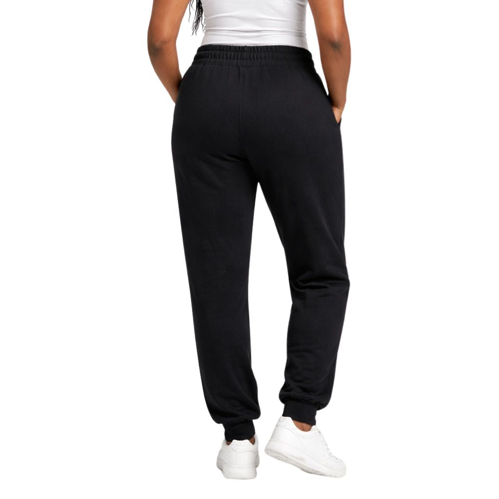 DST Sequins Patch Sweatpants Black