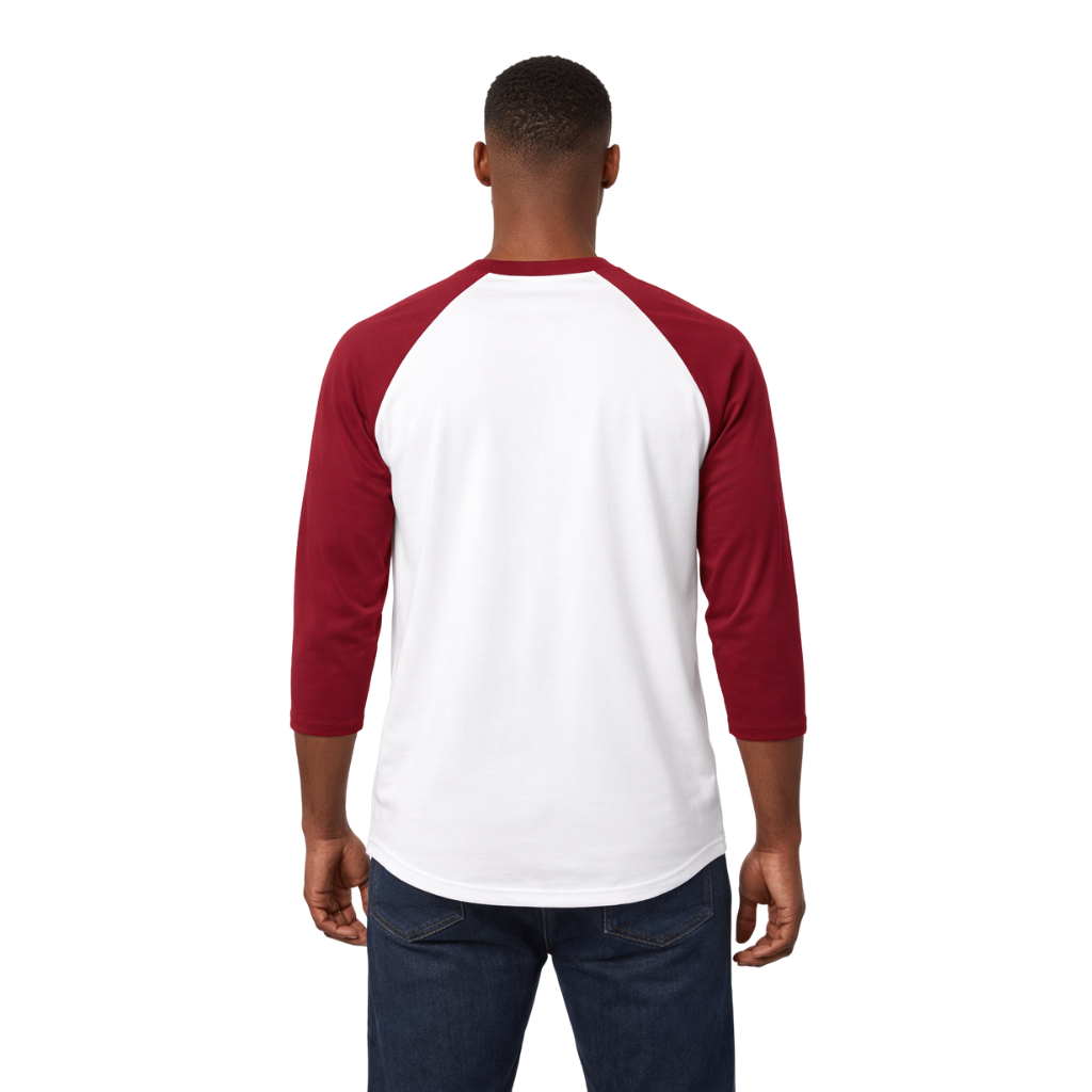 Kappa League Crest Baseball Tee (Maroon)