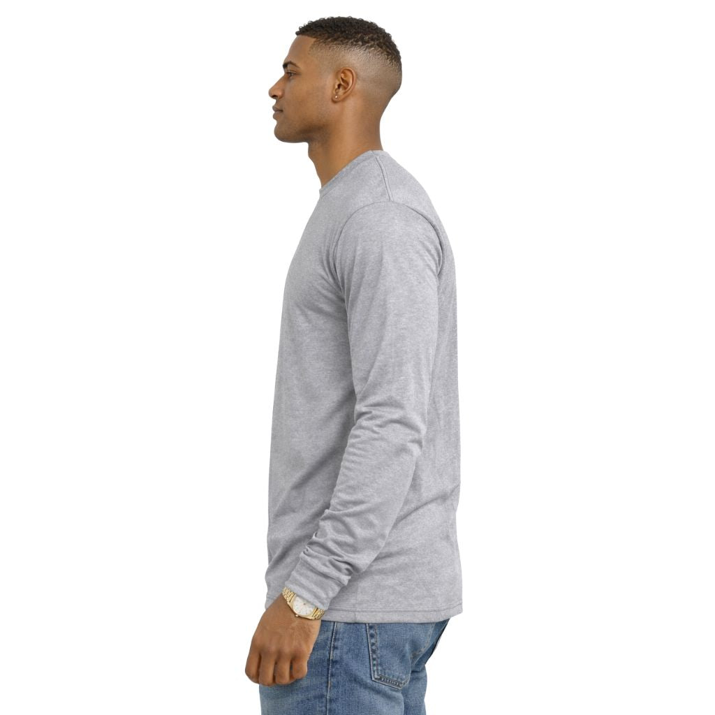 Kappa Alpha Psi The Nupes DriFit Long Sleeve Shirt (Heather Grey)
