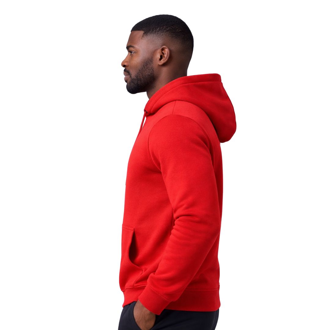 Kappa Red Chenille Crest Premium Hoodie
