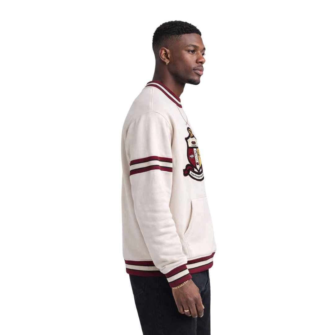 Kappa Neutral Crest Chenille Crewneck
