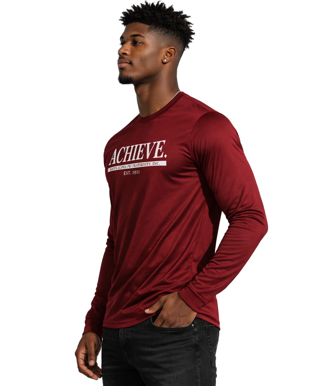 Kappa Alpha Psi Achieve DriFit Long Sleeve Shirt