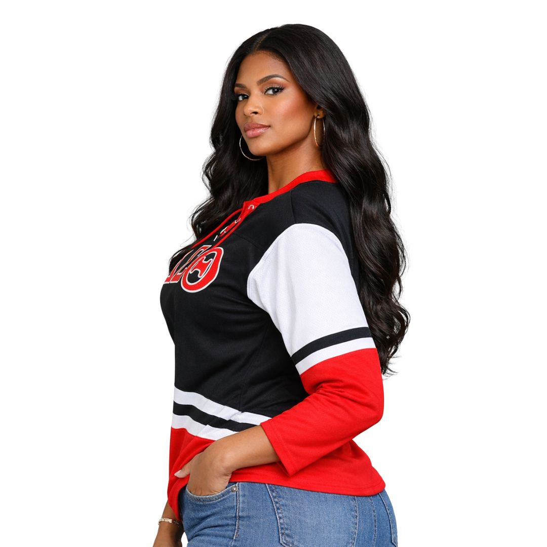 Delta Black Hockey Jersey