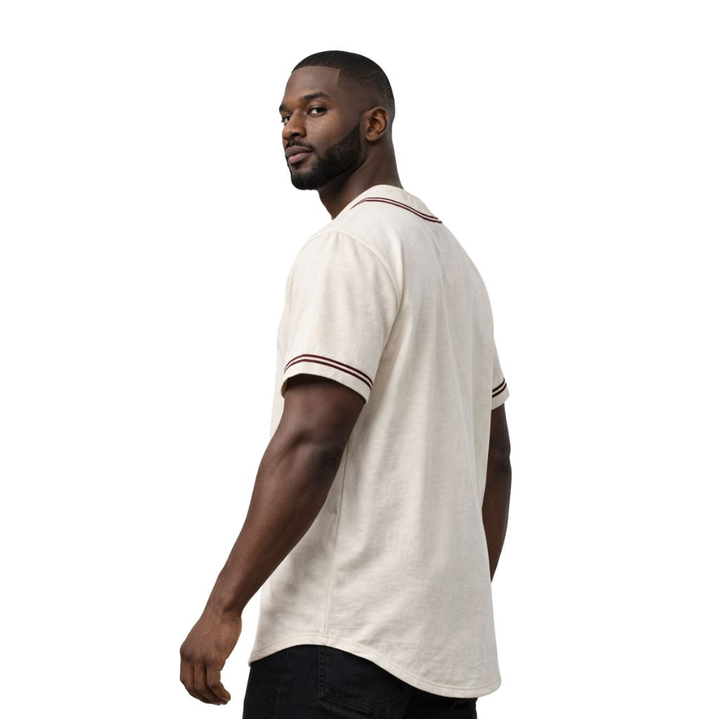 Kappa Cream Baseball Jersey