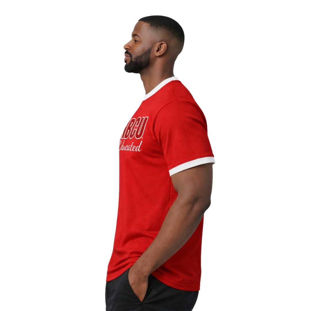 HBCU Men’s Crimson/Cream Chenille Tee