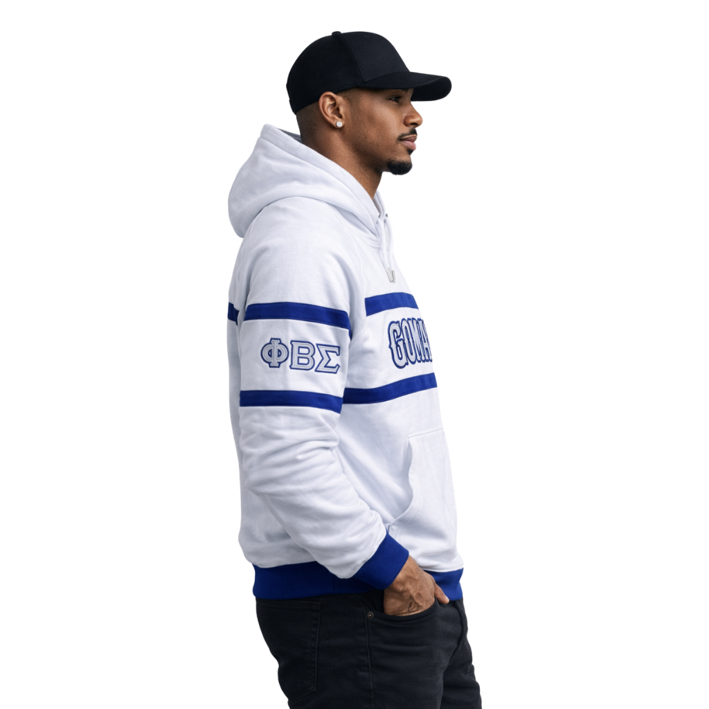 Phi Beta Sigma White GOMAB Hoodie
