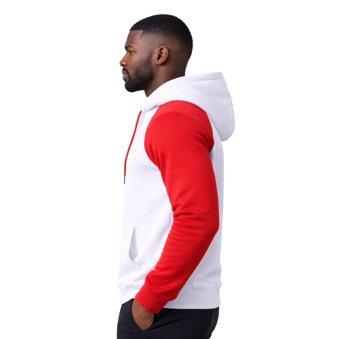 1911 Kappa Red/White Chenille Hoodie