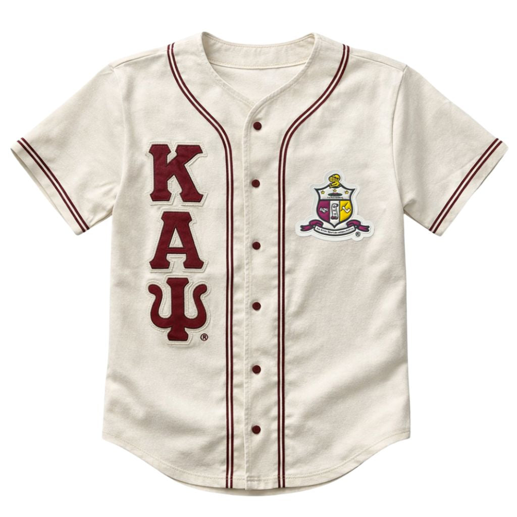 Kappa Cream Baseball Jersey